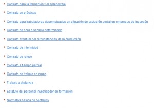 tipos de contrato
